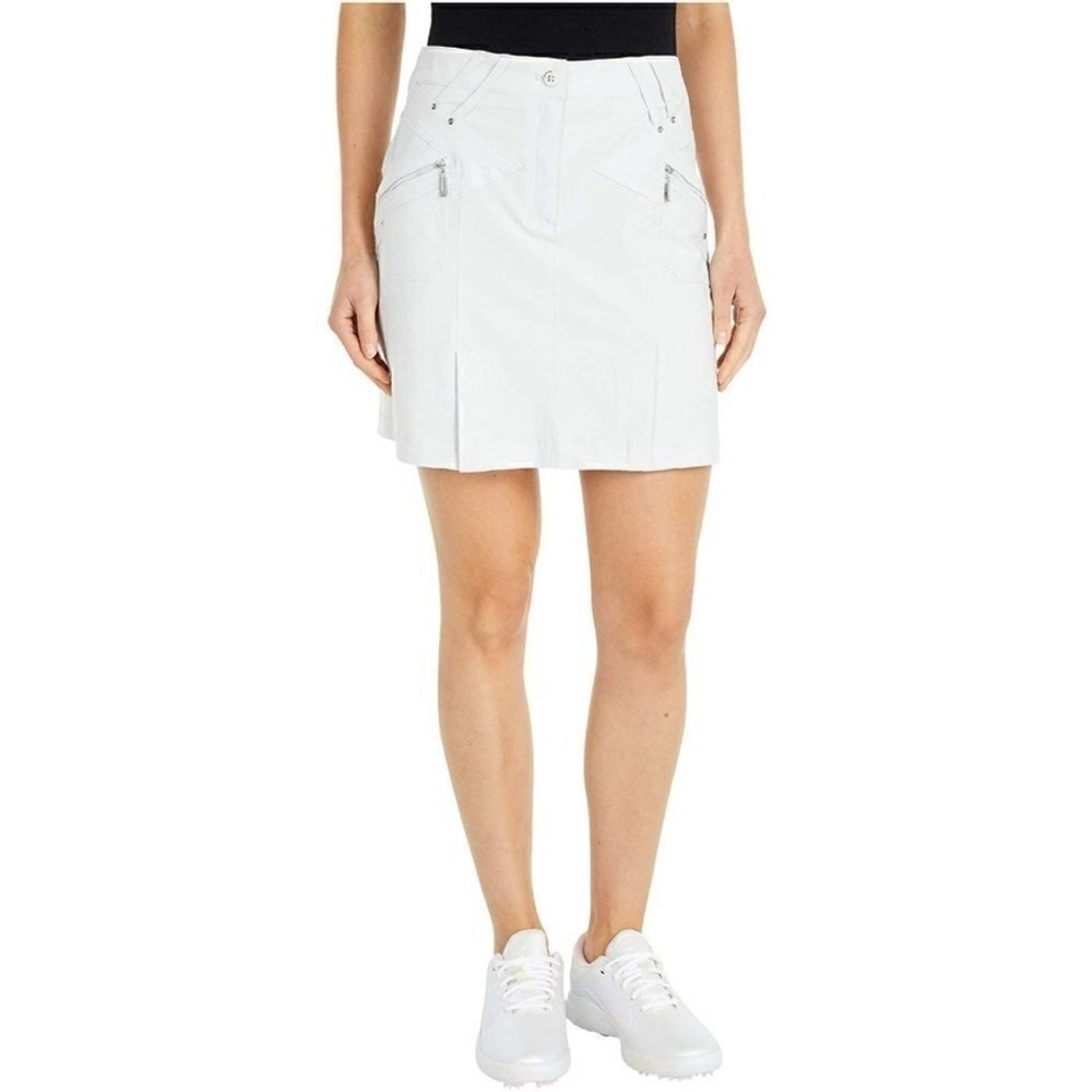 Jaime Sadock Golf Tennis Pickleball Skirt White Pockets Size 10
